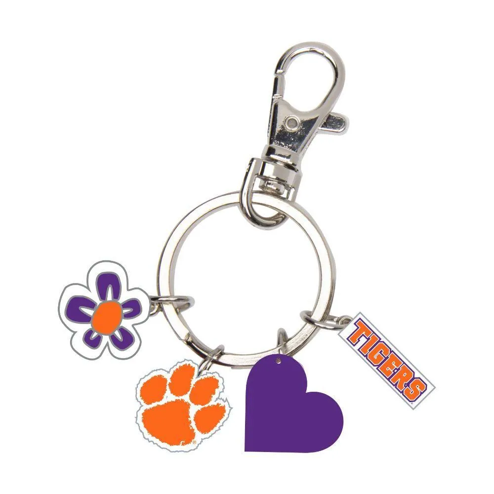  Clemson | Clemson Charm Key Tag | Alumni Hall