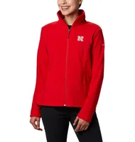 Huskers | Nebraska Columbia Give And Go Ii Full Zip Fleece Alumni Hall