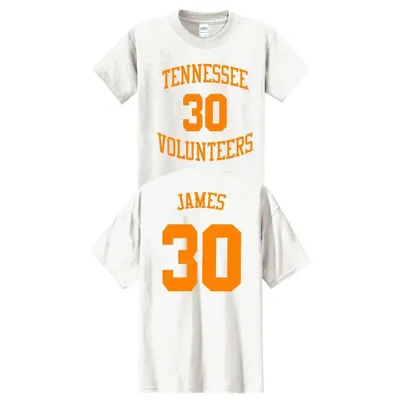 Vols | Tennessee Basketball Josiah Jordan James Shirsey Tee Alumni Hall