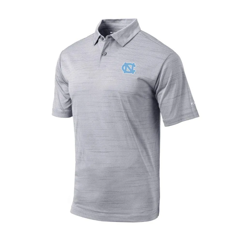 Unc | Columbia Golf Omni- Wick Set Polo Alumni Hall