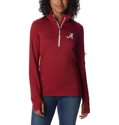 Bama | Alabama Columbia Park View Fleece 1/2 Zip Alumni Hall