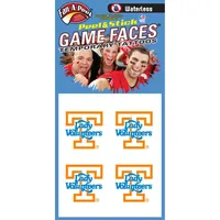 Tennessee Lady Vols Waterless Face Tattoos