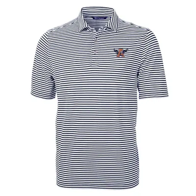 Aub | Auburn Vault Cutter & Amp ; Buck Ecopique Stripe Polo Alumni Hall