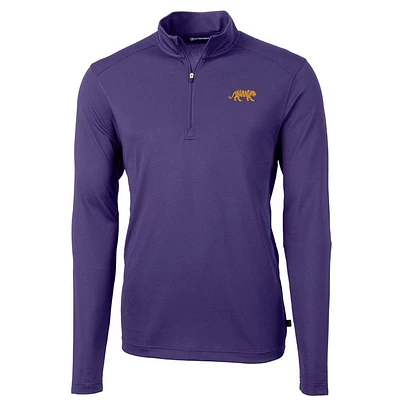 LSU Cutter & Buck Ecopique Virtue Half Zip