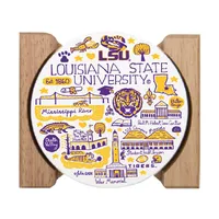  Lsu | Lsu Julia Gash Drink Coasters (4 Pack) | Alumni Hall