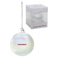 Arkansas Hand Blown Glass Ball Ornament