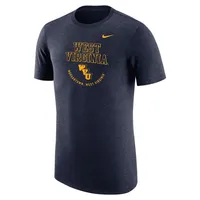 Wvu | West Virginia Nike Men's Dri- Fit Triblend Tee Alumni Hall