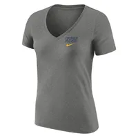 Bucs | Etsu Nike Dri- Fit Cotton V Neck Tee Alumni Hall