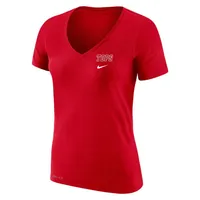 Wku | Western Kentucky Nike Dri- Fit Cotton V Neck Tee Alumni Hall