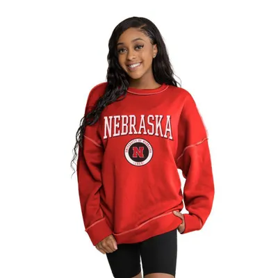 Huskers | Nebraska Gameday Couture Going Strong Stitch Seam Pullover Alumni Hall