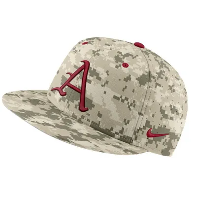 Razorbacks | Arkansas Nike Aerobill Camo Baseball Fitted Hat Alumni Hall