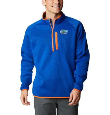 Gators | Florida Columbia Canyon Point Sweater 1/2 Zip Alumni Hall