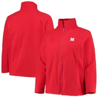 Huskers | Nebraska Columbia Plus Give And Go Ii Full Zip Fleece Alumni Hall