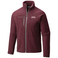 Bulldogs | Mississippi State Columbia Fast Trek Ii Full Zip Jacket Alumni Hall