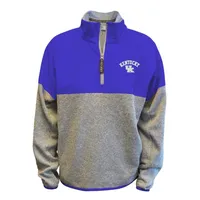 Cats | Kentucky Summit Color Block 1/4 Zip Pullover Alumni Hall