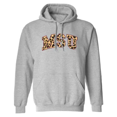 Mississippi State Summit Leopard Print Arch Hoodie