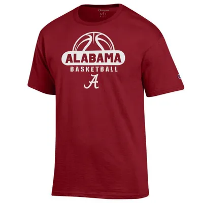 Bama | Alabama Champion Basketball Over Pill Tee Alumni Hall