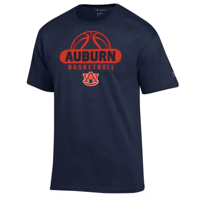 Aub | Auburn Champion Basketball Over Pill Tee Alumni Hall