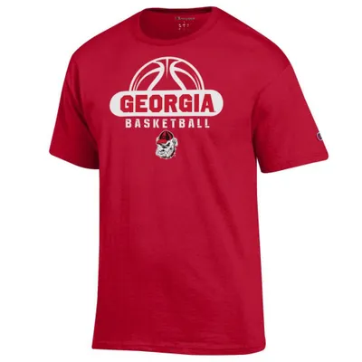 Georgia Champion Basketball Over Pill Tee