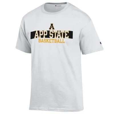 App | State Champion Logo Over Basketball Tee Alumni Hall