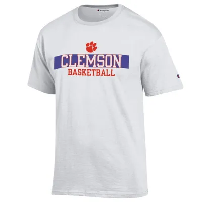 Clemson | Champion Logo Over Basketball Tee Alumni Hall