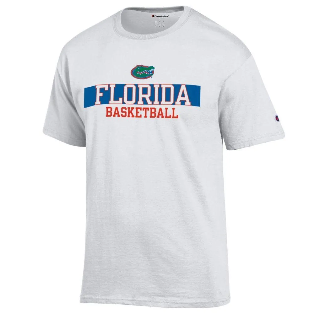 Gators | Florida Champion Logo Over Basketball Tee Alumni Hall