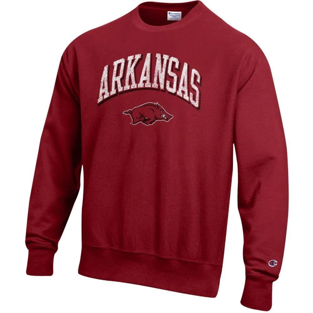 Razorbacks | Arkansas Champion Reverse Weave Crewneck Alumni Hall