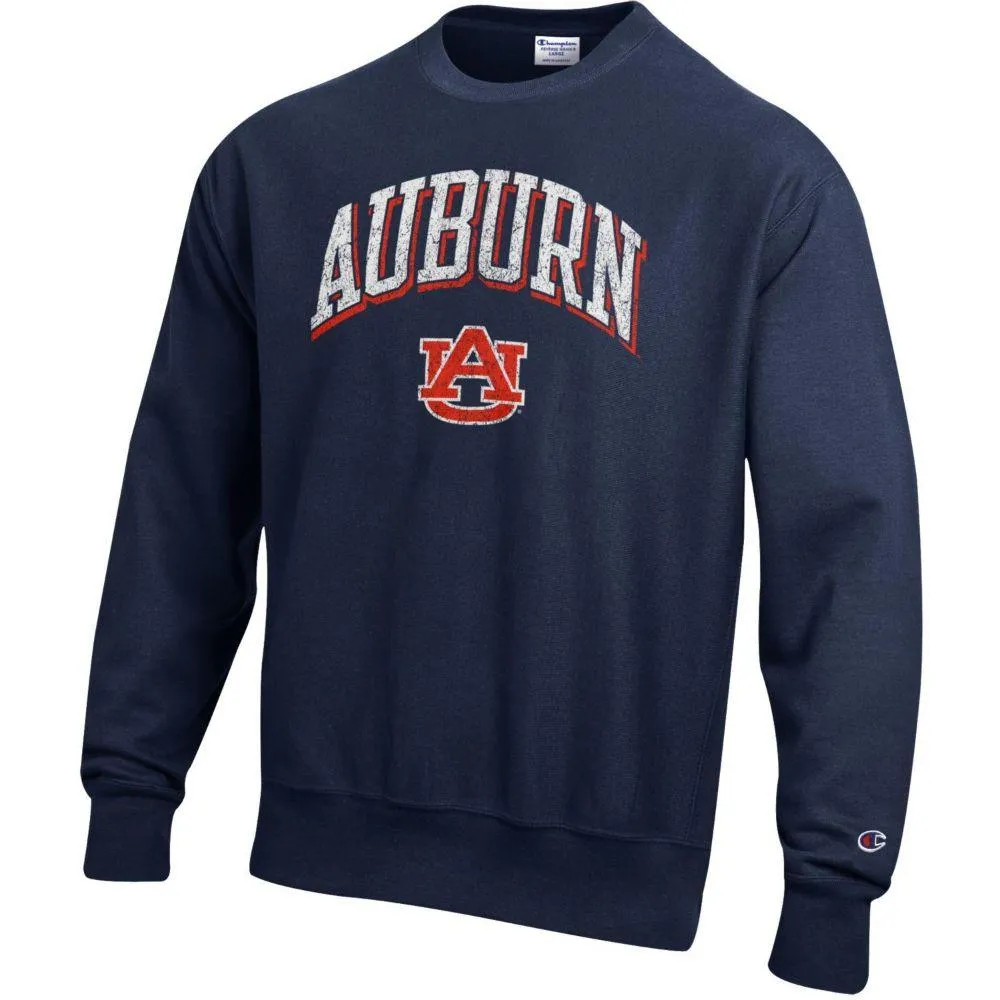 Aub | Auburn Champion Reverse Weave Crewneck Alumni Hall