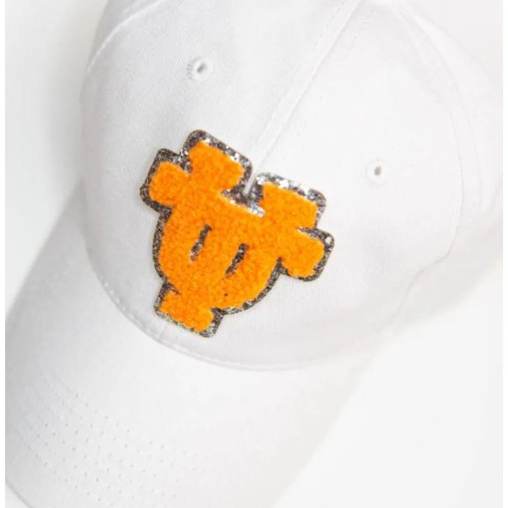 ou Interlock Snapback Hat White