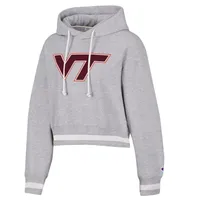 Hokies | Virginia Tech Champion Women's Reverse Weave Cropped Hoodie Alumni Hall