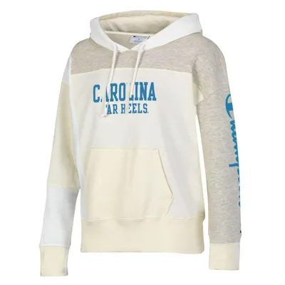 Unc | Carolina Champion Women's Patchwork Hoodie Alumni Hall