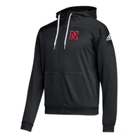 Huskers | Nebraska Adidas Stadium Full Zip Hoodie Alumni Hall