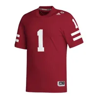 Huskers | Nebraska Adidas # 1 Home Football Replica Jersey Alumni Hall