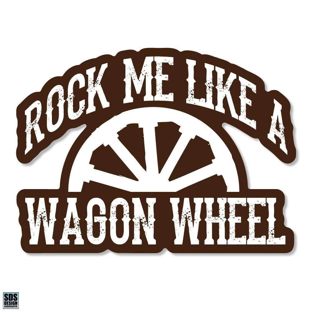  Ahs | Seasons Design 5  Wagon Wheel 5  Decal | Alumni Hall