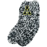  App | App State Youth Fuzzy Marled Slipper Socks | Alumni Hall