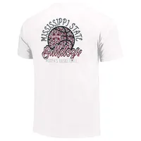 Bulldogs | Mississippi State Patterned Basketball Script Short Sleeve Tee Alumni Hall