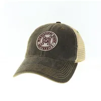  Bulldogs | Mississippi State Legacy Vault Dawg/M Logo Trucker Hat | Alumni Hall