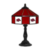  Razorbacks | Arkansas Glass Table Lamp | Alumni Hall