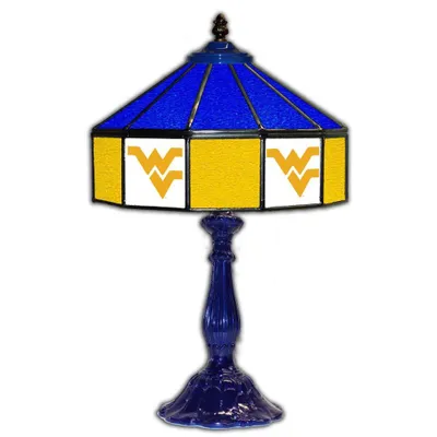  Wvu | West Virginia Glass Table Lamp | Alumni Hall