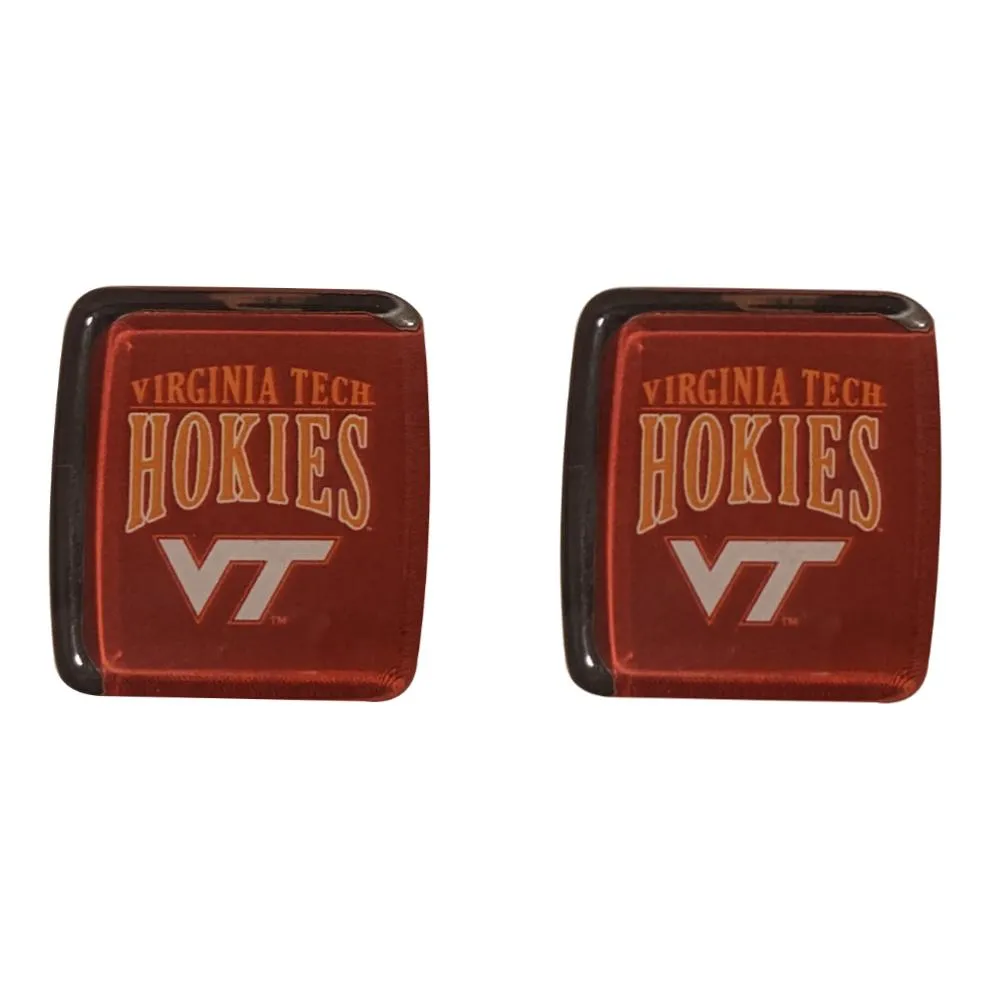  Vt | Virginia Tech 2 Pack Square Fridge Magnet | Alumni Hall