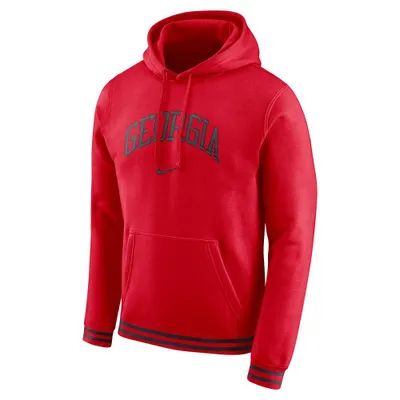 Dawgs | Georgia Nike Retro Fleece Hoodie Alumni Hall