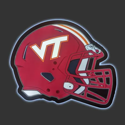  Vt | Virginia Tech Back Lit Led Helmet Decor | Alumni Hall