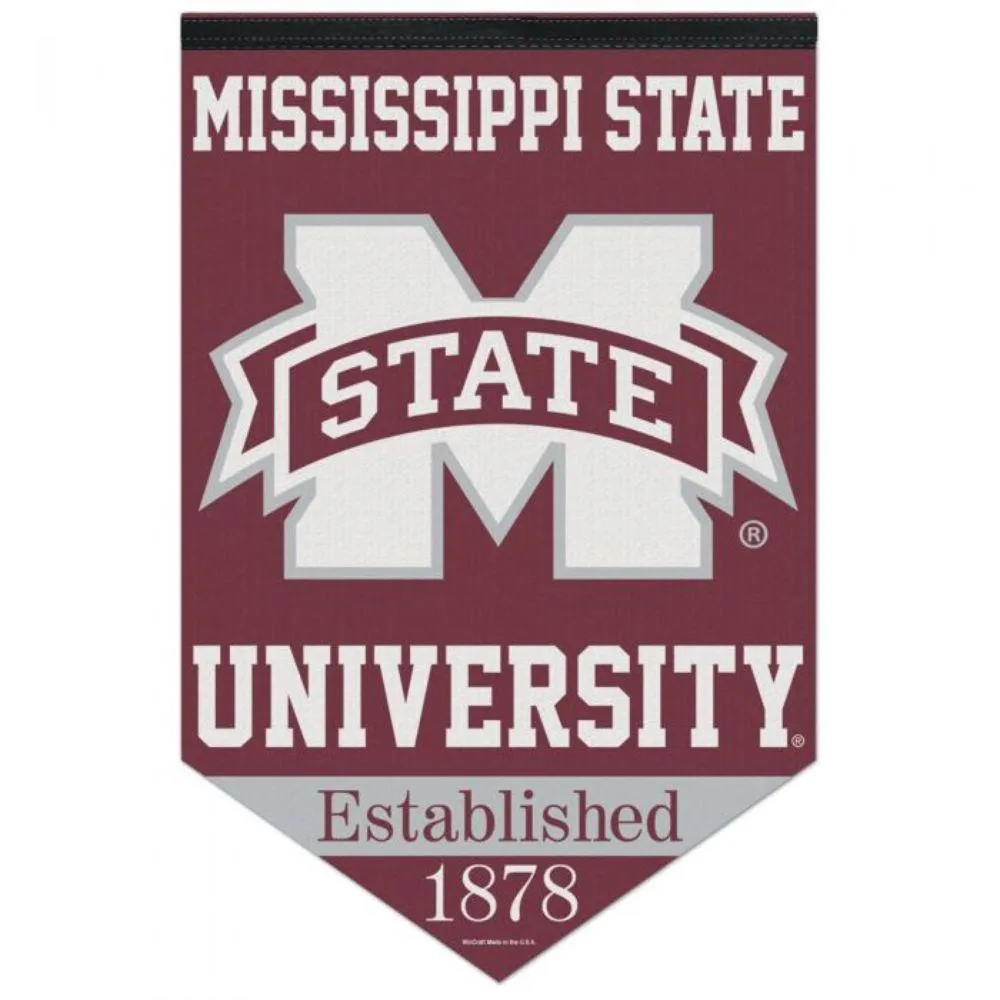  Bulldogs | Mississippi State 17  X 26  Premium Felt Banner | Alumni Hall