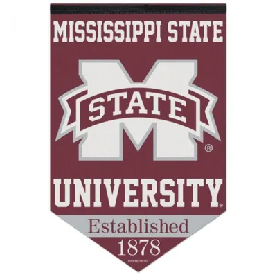  Bulldogs | Mississippi State 17  X 26  Premium Felt Banner | Alumni Hall