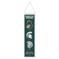  Spartans | Michigan State Vault 8  X 32  Wool Banner | Alumni Hall