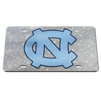  Unc | Carolina Glitter License Plate | Alumni Hall