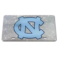 Carolina Glitter License Plate