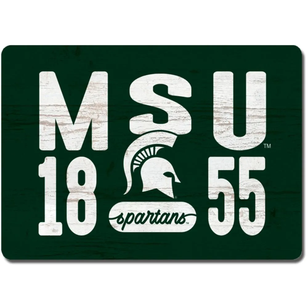 Spartans | Michigan State X Wood Magnet | Alumni Hall