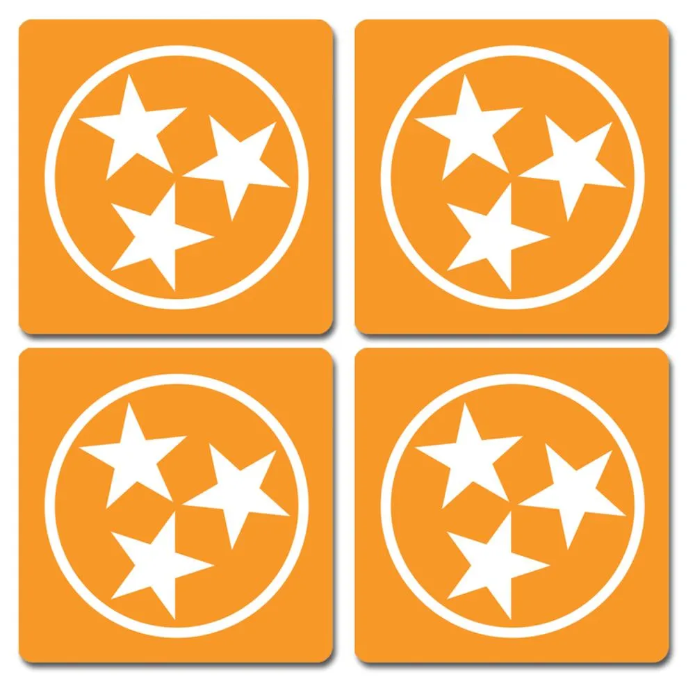  Vols | Tennessee Tristar 4- Pack Coasters | Alumni Hall