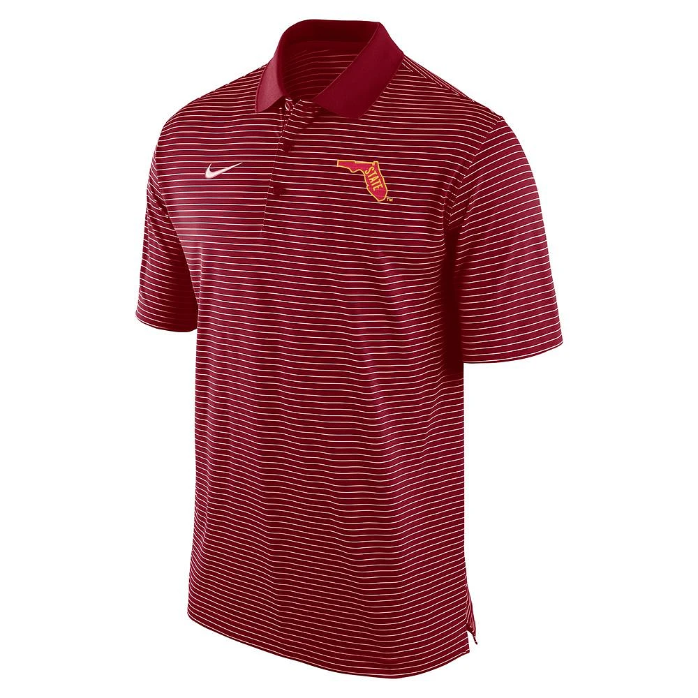 Florida State Vault Nike Stadium Stripe Polo